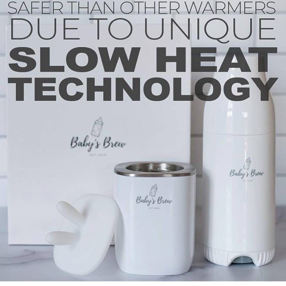 Baby Brew Portable bottle warmer and formula dispenser